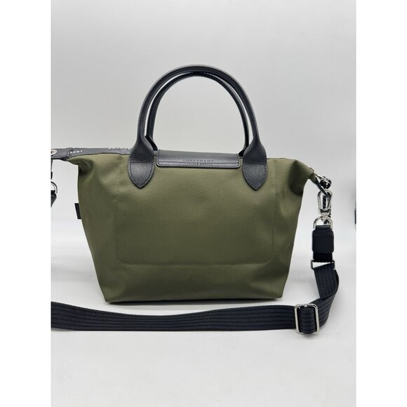 LONGCHAMP Le Pliage Energy L tote handbag crossbody - Olive green - Picture 14 of 15